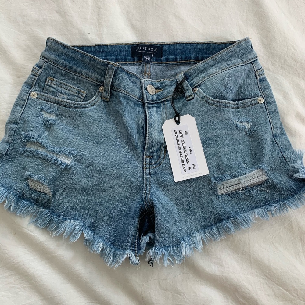New jean shorts